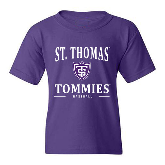 UST - NCAA Baseball : Nolan Phillips - Classic Shersey Youth T-Shirt-0