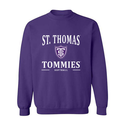 UST - NCAA Softball : Ruby Moore - Classic Shersey Crewneck Sweatshirt-0