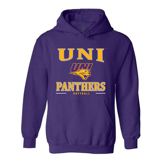 Northern Iowa - NCAA Softball : Morgan Vertz - Classic Shersey Hooded Sweatshirt-0