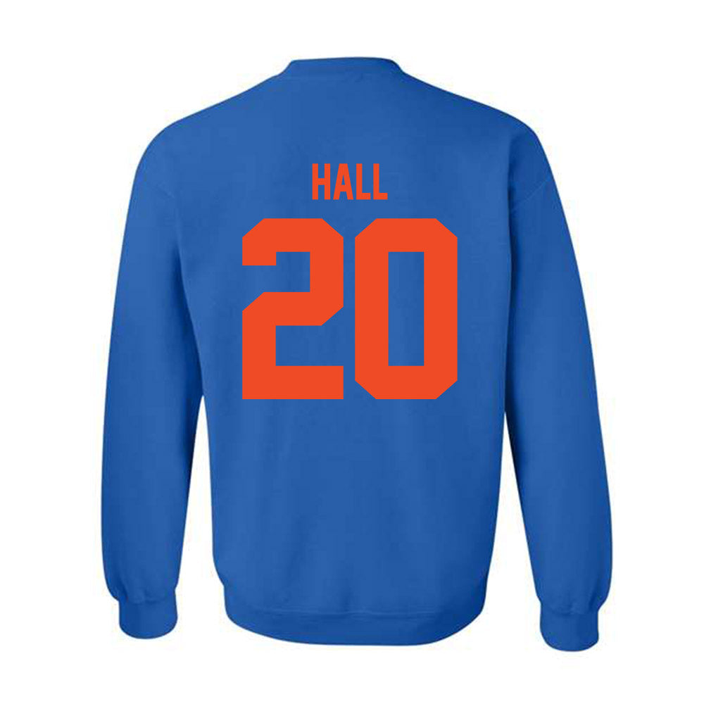 Boise State - NCAA Football : Kyle Hall - Classic Shersey Crewneck Sweatshirt-1