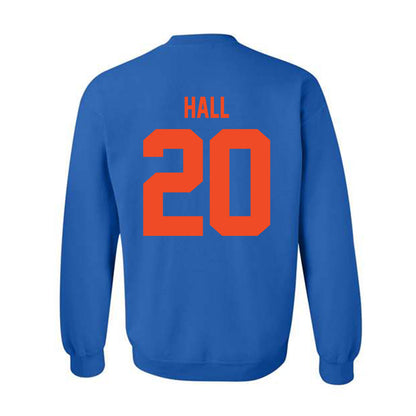 Boise State - NCAA Football : Kyle Hall - Classic Shersey Crewneck Sweatshirt-1