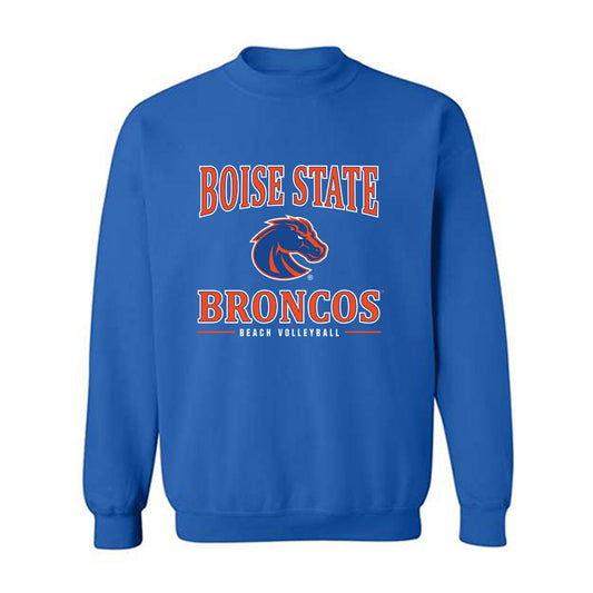 Boise State - NCAA Beach Volleyball : Serena Van der Made - Classic Shersey Crewneck Sweatshirt-0