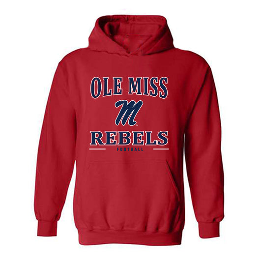 Ole Miss - NCAA Football : Kamron Beavers - Classic Shersey Hooded Sweatshirt-0