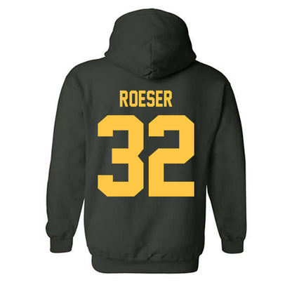 Wayne State - NCAA Baseball : Rhett Roeser - Classic Shersey Hooded Sweatshirt-1