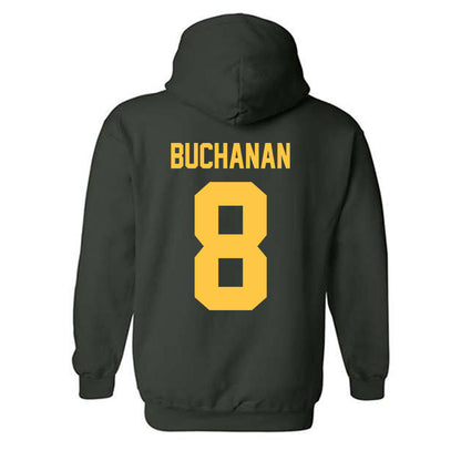Wayne State - NCAA Football : Clifton Buchanan - Classic Shersey Hooded Sweatshirt-1