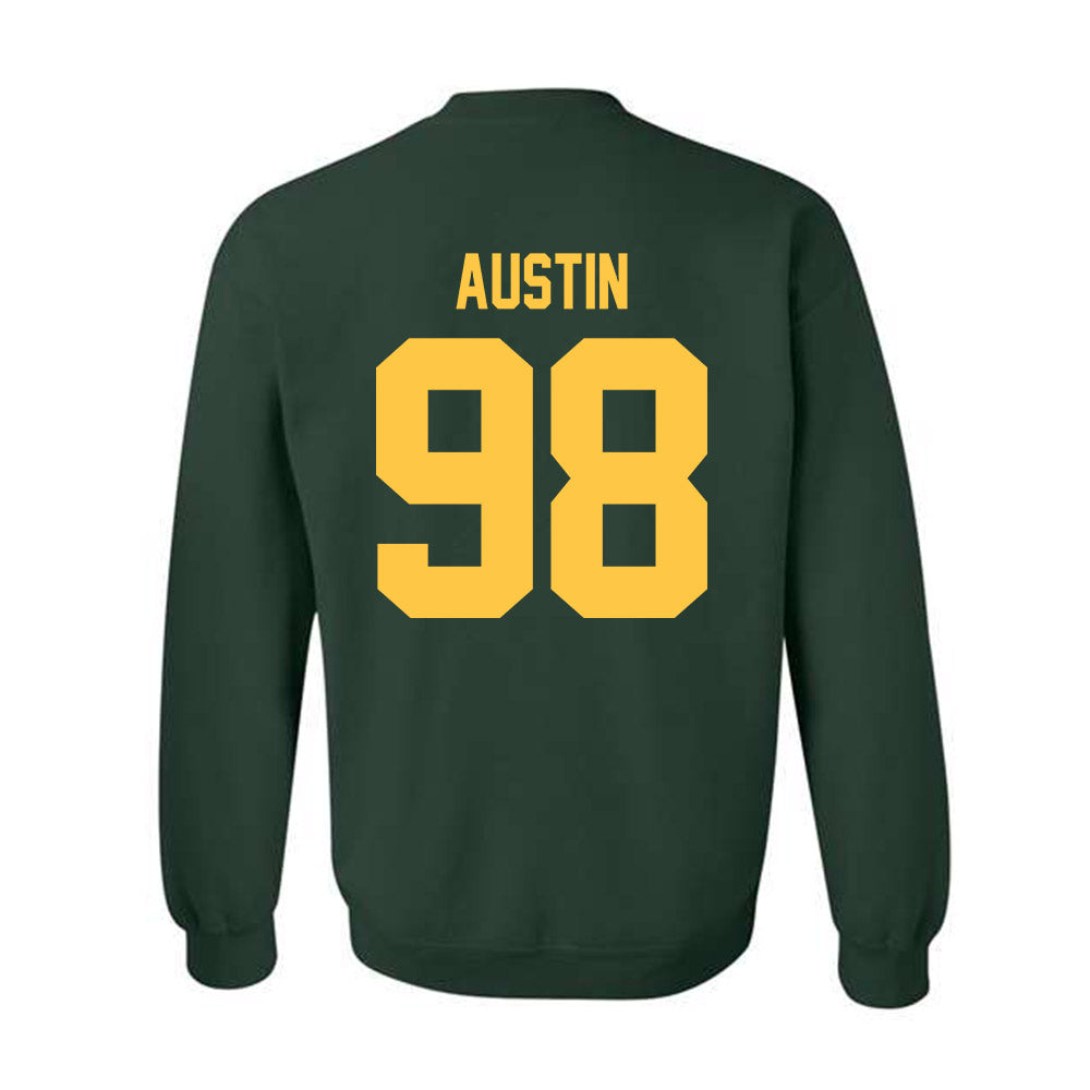 Wayne State - NCAA Football : Justhin Austin - Classic Shersey Crewneck Sweatshirt-1
