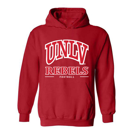 UNLV - NCAA Football : Prin Fox - Classic Shersey Hooded Sweatshirt-0