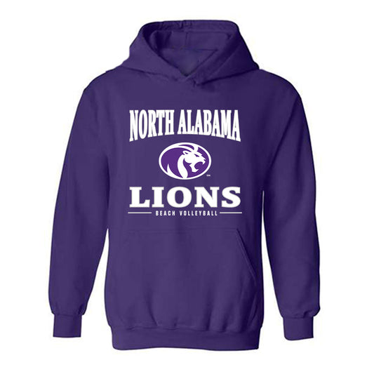 North Alabama - NCAA Beach Volleyball : Hope Dicken - Classic Shersey Hooded Sweatshirt-0