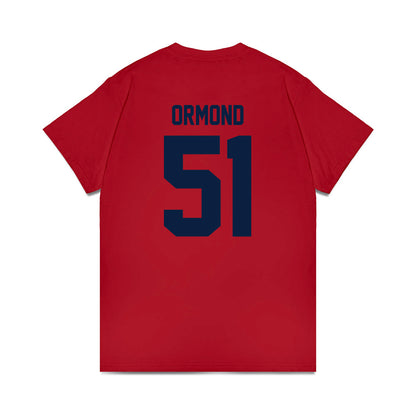 St. Johns - NCAA Men's Lacrosse : Ryan Ormond - Classic Shersey Heavy Cotton™ T-Shirt-1