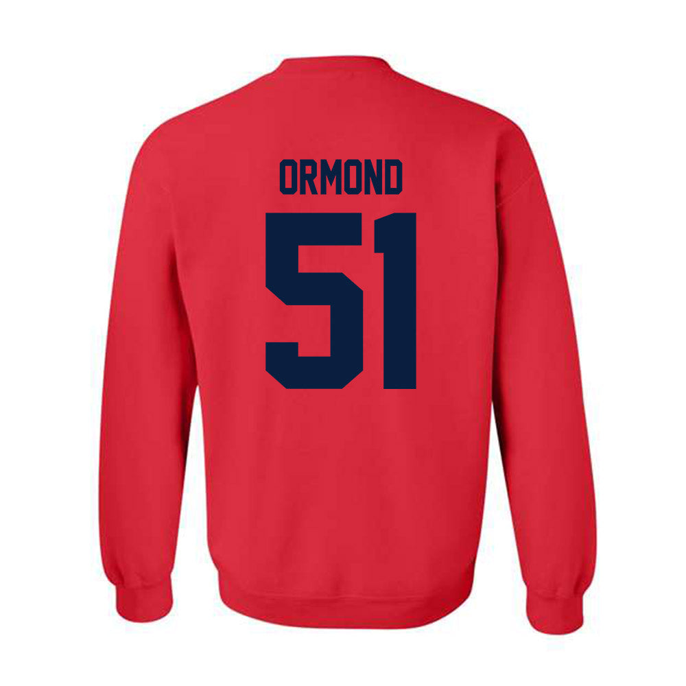 St. Johns - NCAA Men's Lacrosse : Ryan Ormond - Classic Shersey Crewneck Sweatshirt-1