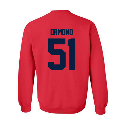 St. Johns - NCAA Men's Lacrosse : Ryan Ormond - Classic Shersey Crewneck Sweatshirt-1
