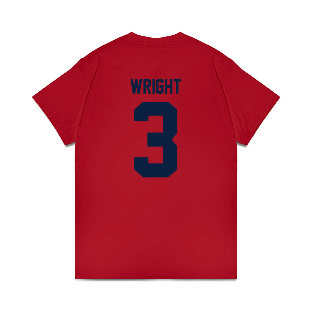 St. Johns - NCAA Baseball : Chaz Wright - Classic Shersey Heavy Cotton™ T-Shirt-1