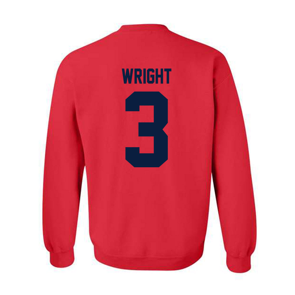 St. Johns - NCAA Baseball : Chaz Wright - Classic Shersey Crewneck Sweatshirt-1