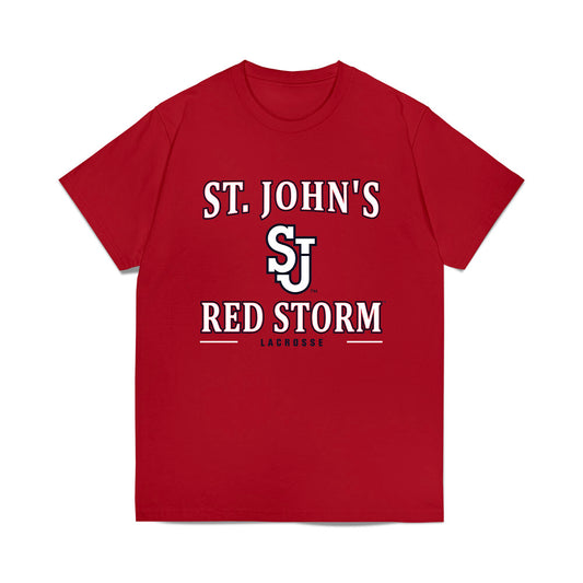 St. Johns - NCAA Men's Lacrosse : Connor Kelley - Classic Shersey Heavy Cotton™ T-Shirt-0