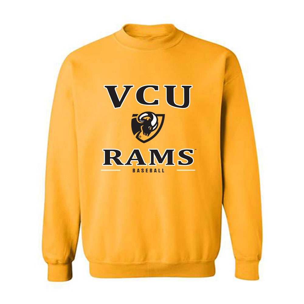VCU - NCAA Baseball : Coleman Bobb - Classic Shersey Crewneck Sweatshirt-0
