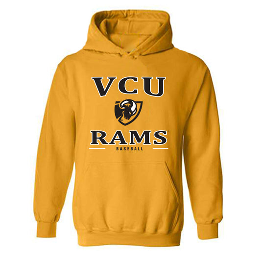 VCU - NCAA Baseball : Bryce Carter - Classic Shersey Hooded Sweatshirt-0