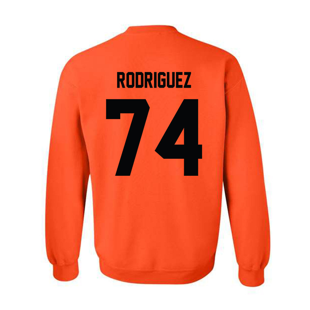Campbell - NCAA Football : John Rodriguez - Classic Shersey Crewneck Sweatshirt-1