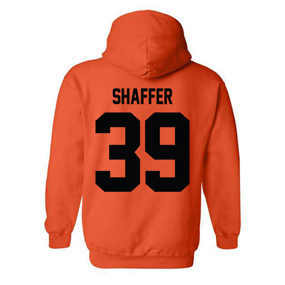 Campbell - NCAA Baseball : Braxton Shaffer - Classic Shersey Hooded Sweatshirt-1