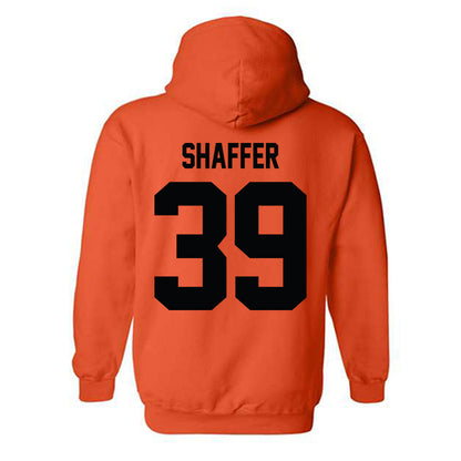Campbell - NCAA Baseball : Braxton Shaffer - Classic Shersey Hooded Sweatshirt-1