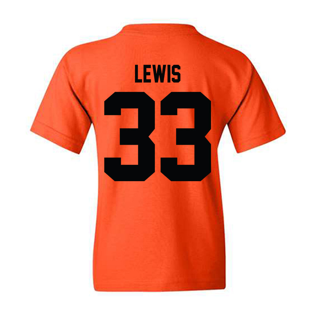 Campbell - NCAA Baseball : Harrison Lewis - Classic Shersey Youth T-Shirt-1