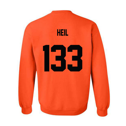 Campbell - NCAA Wrestling : Logan Heil - Classic Shersey Crewneck Sweatshirt-1