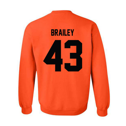 Campbell - NCAA Baseball : Beau Brailey - Classic Shersey Crewneck Sweatshirt-1