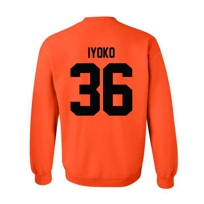 Campbell - NCAA Football : Daniel Iyoko - Classic Shersey Crewneck Sweatshirt-1