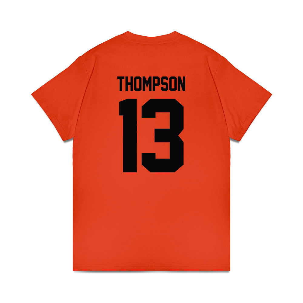 Campbell - NCAA Baseball : Jackson Thompson - Classic Shersey Heavy Cotton™ T-Shirt-1