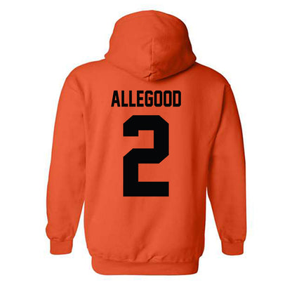 Campbell - NCAA Softball : Emily Allegood - Classic Shersey Hooded Sweatshirt-1