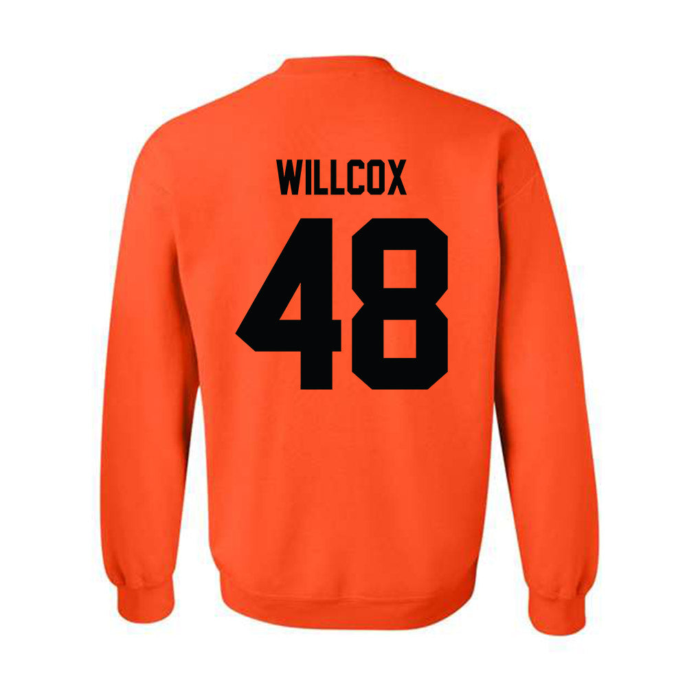 Campbell - NCAA Football : Ryder Willcox - Classic Shersey Crewneck Sweatshirt-1