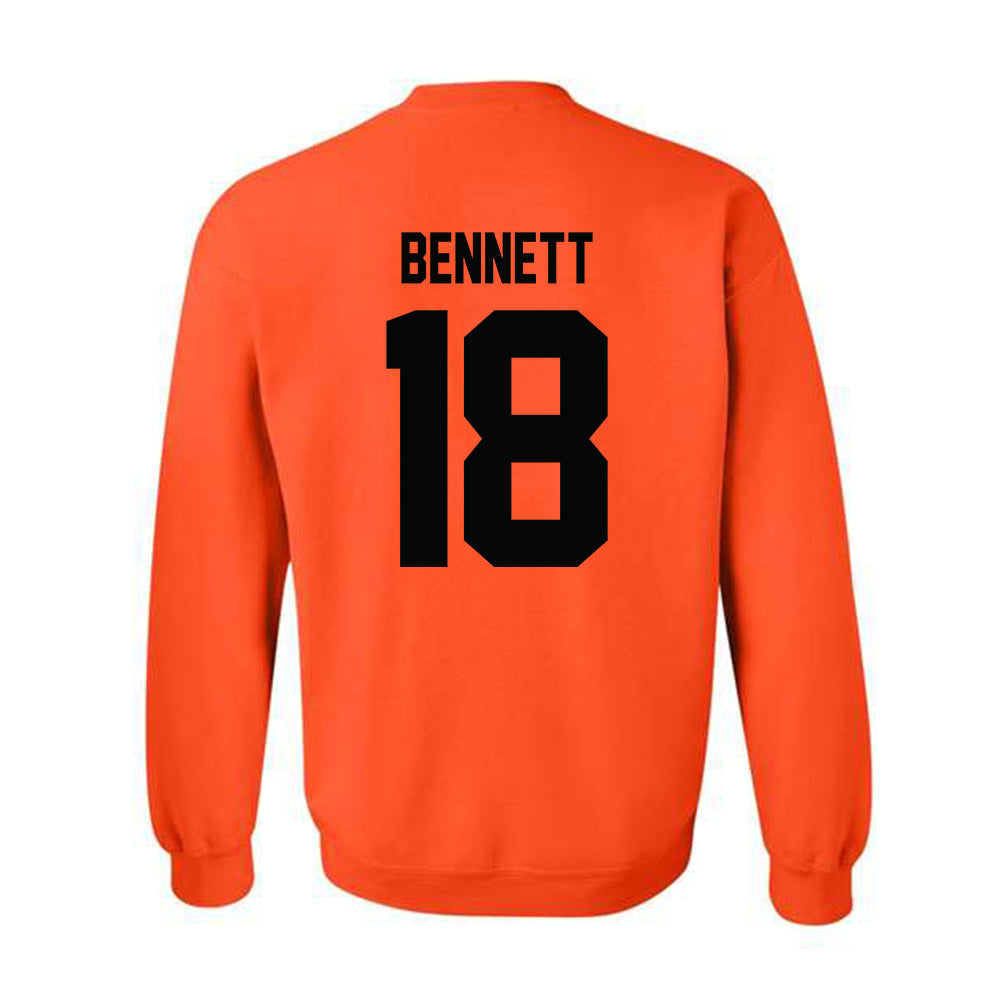 Campbell - NCAA Softball : Ryleigh Bennett - Classic Shersey Crewneck Sweatshirt-1