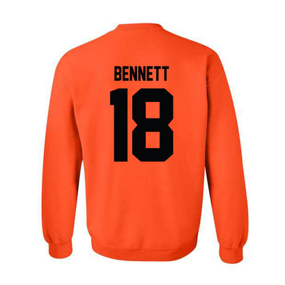 Campbell - NCAA Softball : Ryleigh Bennett - Classic Shersey Crewneck Sweatshirt-1