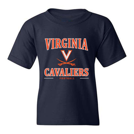 Virginia - NCAA Football : Darrion Henry-Young - Classic Shersey Youth T-Shirt-0