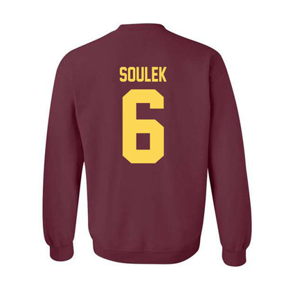 NSU - NCAA Baseball : Dylan Soulek - Classic Shersey Crewneck Sweatshirt-1