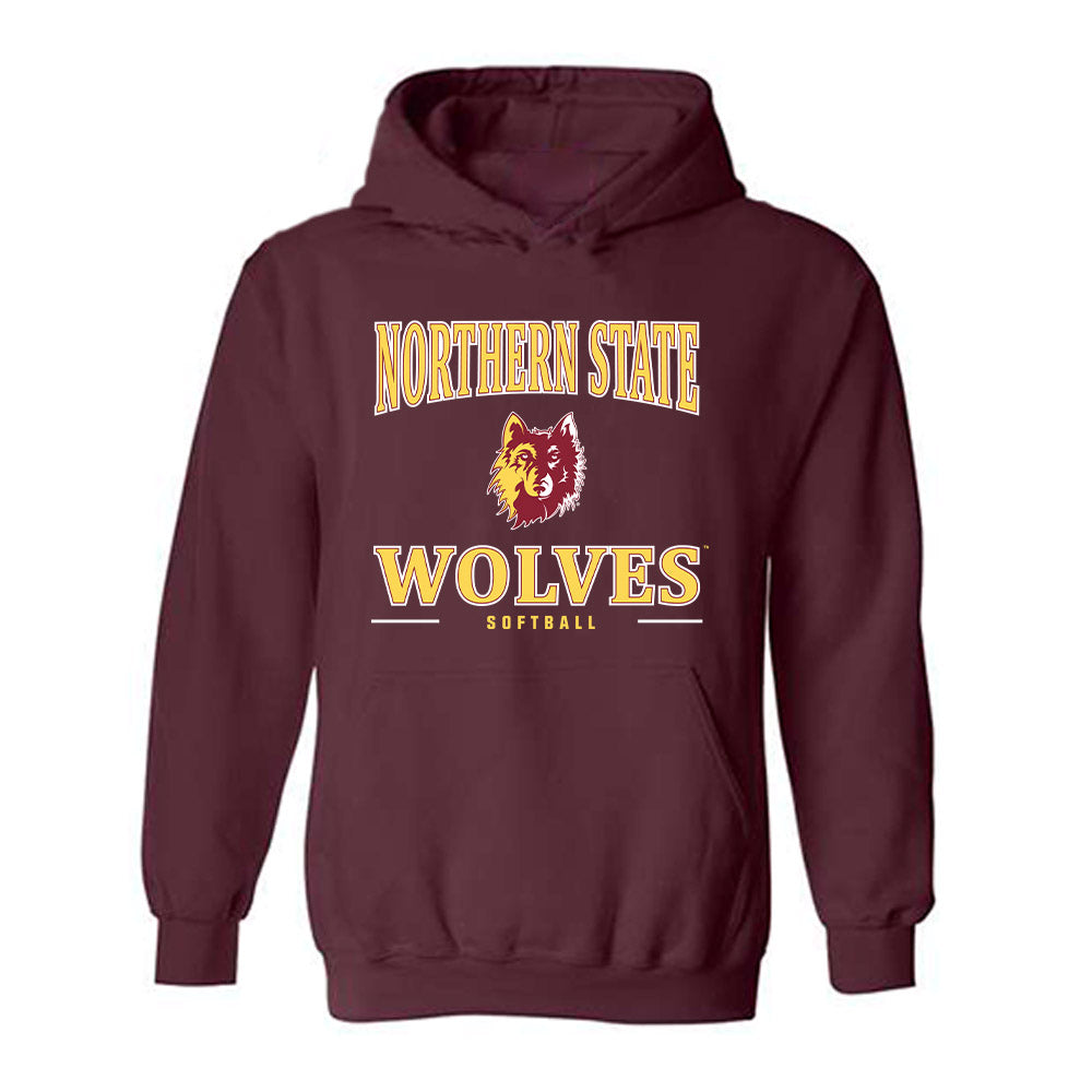 NSU - NCAA Softball : Kinsley Stover - Classic Shersey Hooded Sweatshirt-0