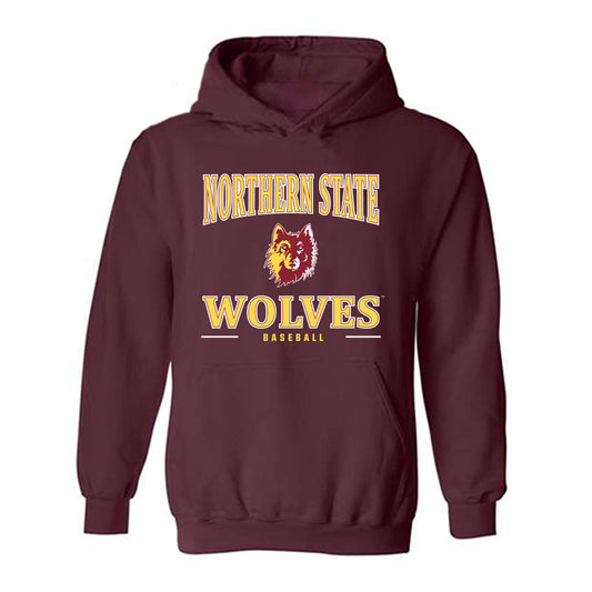 NSU - NCAA Baseball : Casey Lamb - Classic Shersey Hooded Sweatshirt-0