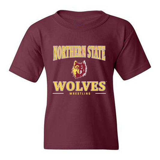 NSU - NCAA Wrestling : Ayden Viox - Classic Shersey Youth T-Shirt-0
