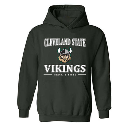 Cleveland State - NCAA Women's Track & Field : Chloe Haase - Classic Shersey Hooded Sweatshirt-0