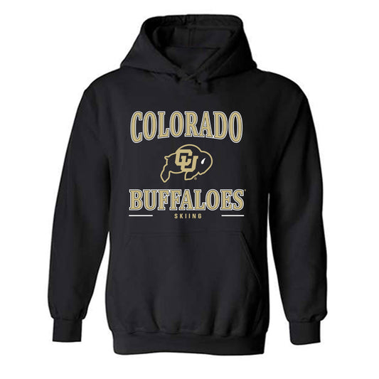 Colorado - NCAA Skiing : Hunter Salani - Classic Shersey Hooded Sweatshirt-0