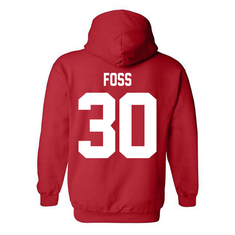 Arkansas State - NCAA Baseball : Brett Foss - Classic Shersey Hooded Sweatshirt-1