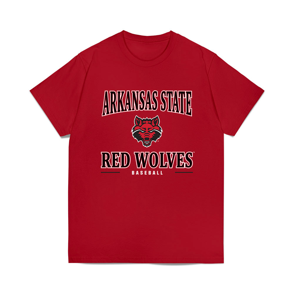 Arkansas State - NCAA Baseball : Sam Peterson - Classic Shersey Heavy Cotton™ T-Shirt-0