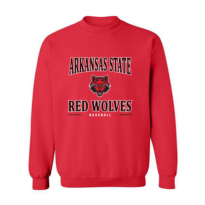 Arkansas State - NCAA Baseball : Jackson Illingworth - Classic Shersey Crewneck Sweatshirt-0
