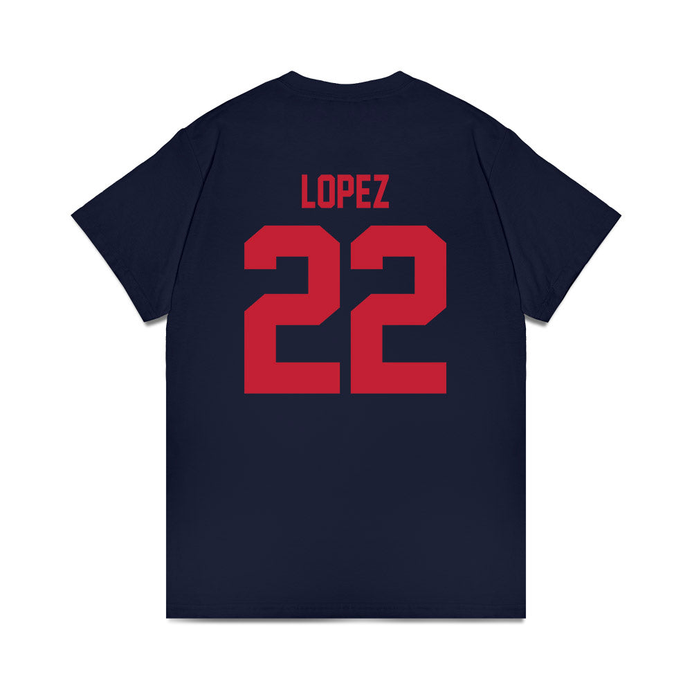 FAU - NCAA Baseball : Jonathan Lopez - Classic Shersey T-Shirt-1