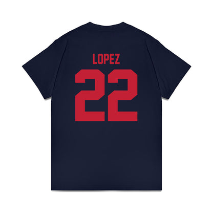 FAU - NCAA Baseball : Jonathan Lopez - Classic Shersey T-Shirt-1