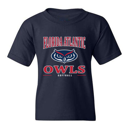 FAU - NCAA Softball : Ava Jacobs - Classic Shersey Youth T-Shirt-0
