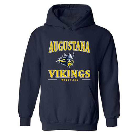 AU - NCAA Wrestling : Luke Koenen - Classic Shersey Hooded Sweatshirt-0