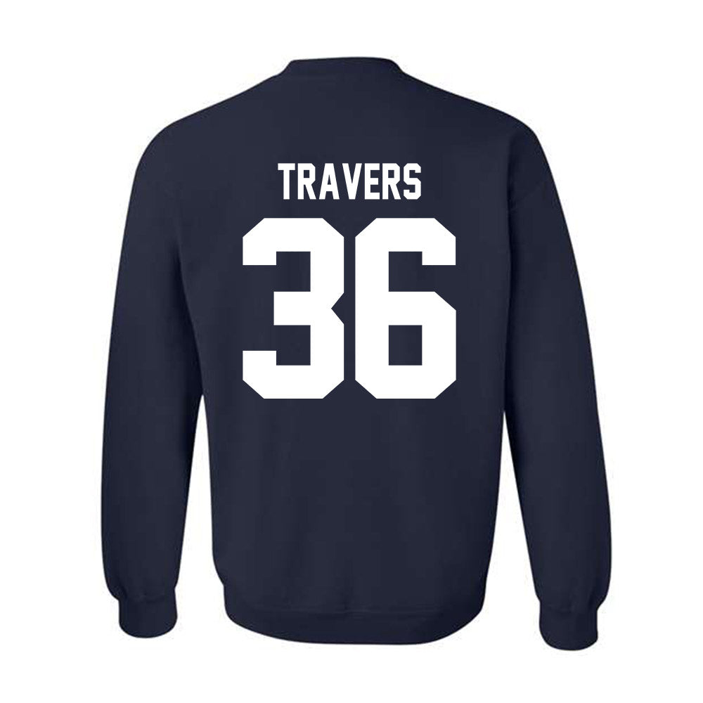 Longwood - NCAA Baseball : Callen Travers - Classic Shersey Crewneck Sweatshirt-1