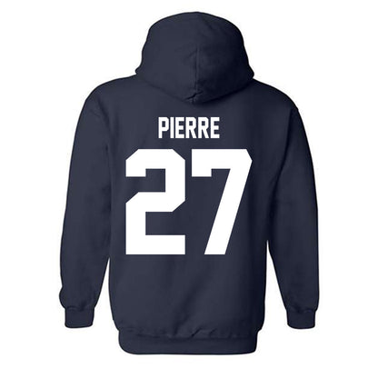 Longwood - NCAA Men's Soccer : Ron-Elijah Pierre - Classic Shersey Hooded Sweatshirt-1
