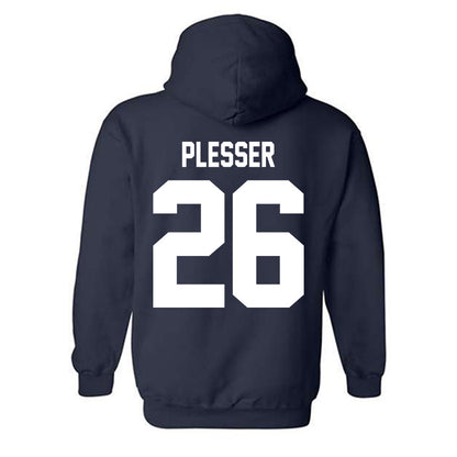 Longwood - NCAA Baseball : Ethan Plesser - Classic Shersey Hooded Sweatshirt-1