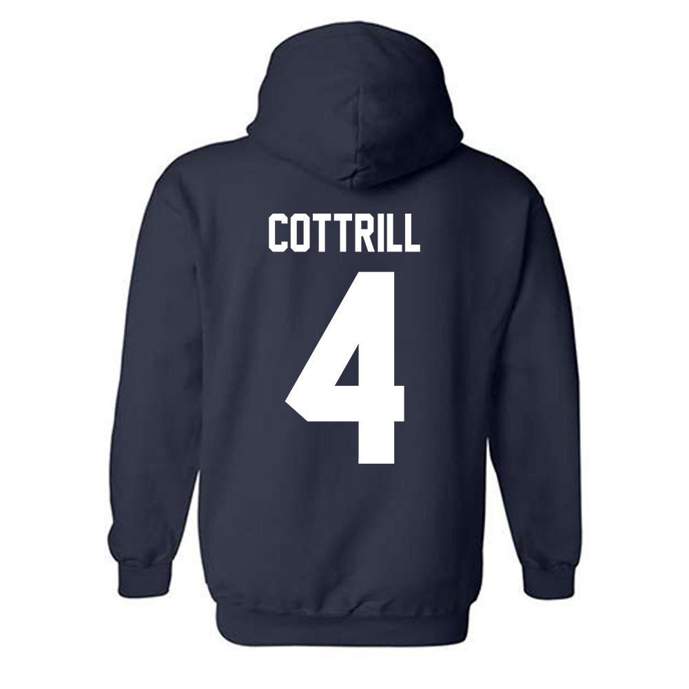 Longwood - NCAA Baseball : Josh Cottrill - Classic Shersey Hooded Sweatshirt-1